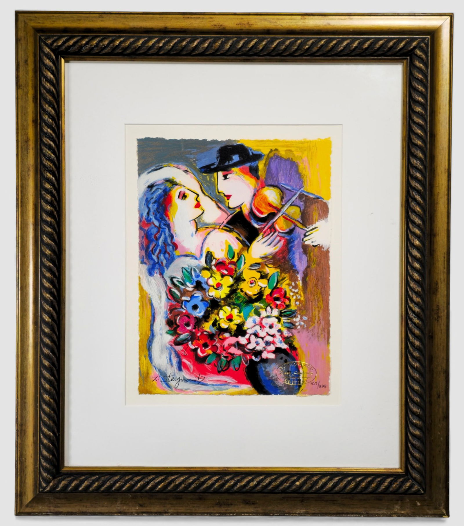 Zamy Steynovitz "Bride" Color Lithograph (1 of 9)