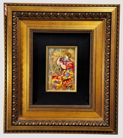 Dorit Levi “Orchestra" Acrylic on Canvas Board