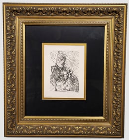 Salvador Dalí "El Cid" Original Etching