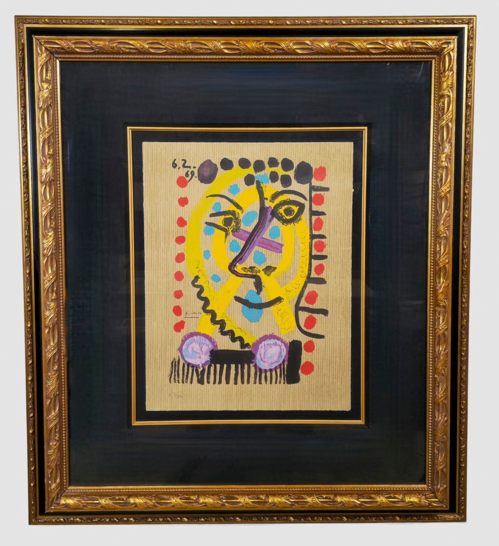 Pablo Picasso "Imaginary Portraits" Hand Signed Lithograph (1 of 7)