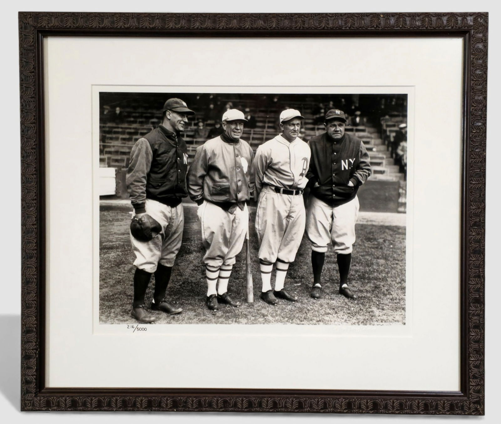 Lou Gehrig, Tris Speaker, Ty Cobb & Babe Ruth The Bruce Murray Collection Limited Edition Silver (1 of 9)