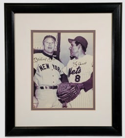 Mickey Mantle & Yogi Berra Autographed Photograph