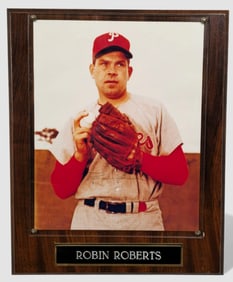 Robin Roberts Autographed Photo Plaque