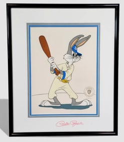 McKimson Productions, limited edition Sericel “Baseball Bugs" after Robert McKimson