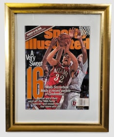 Sports Illustrated March 22, 1999 Framed Cover Wally Szczerbiak “A Very Sweet 16"