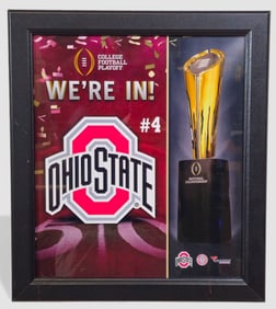 Ohio State “We’re In!" College Football Playoff Framed Display