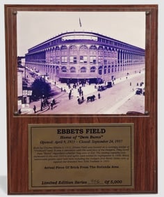 Ebbets Field – “Home of Dem Bums" Opened 1913, Closed 1957 (limited edition photographic