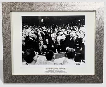 President John F. Kennedy – Opening Day, April 10, 1961, Chicago White Sox vs. Washington Senators