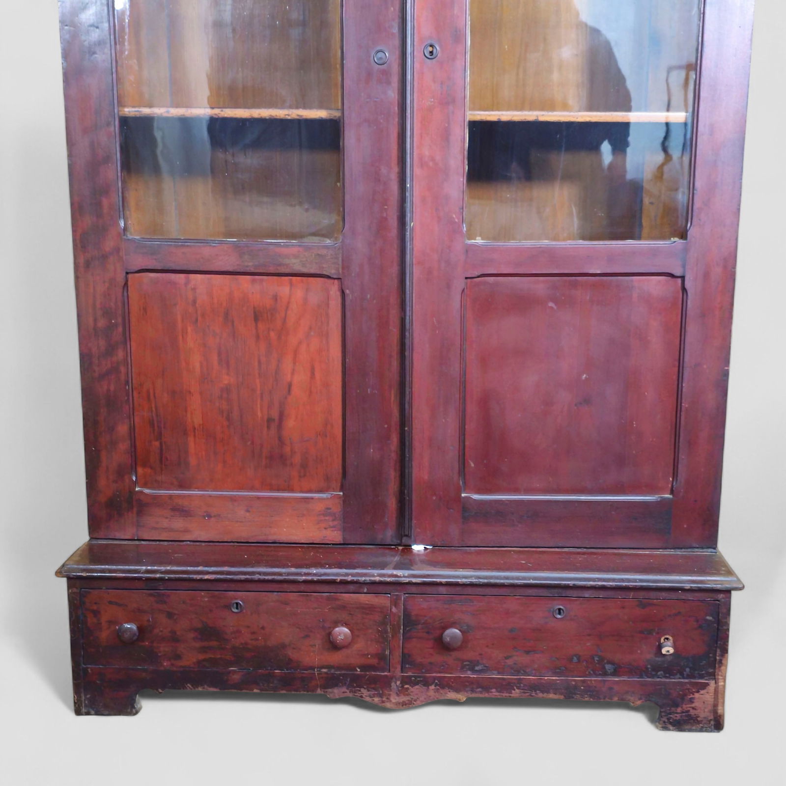 19th Century Kentucky Walnut Bookcase - 2