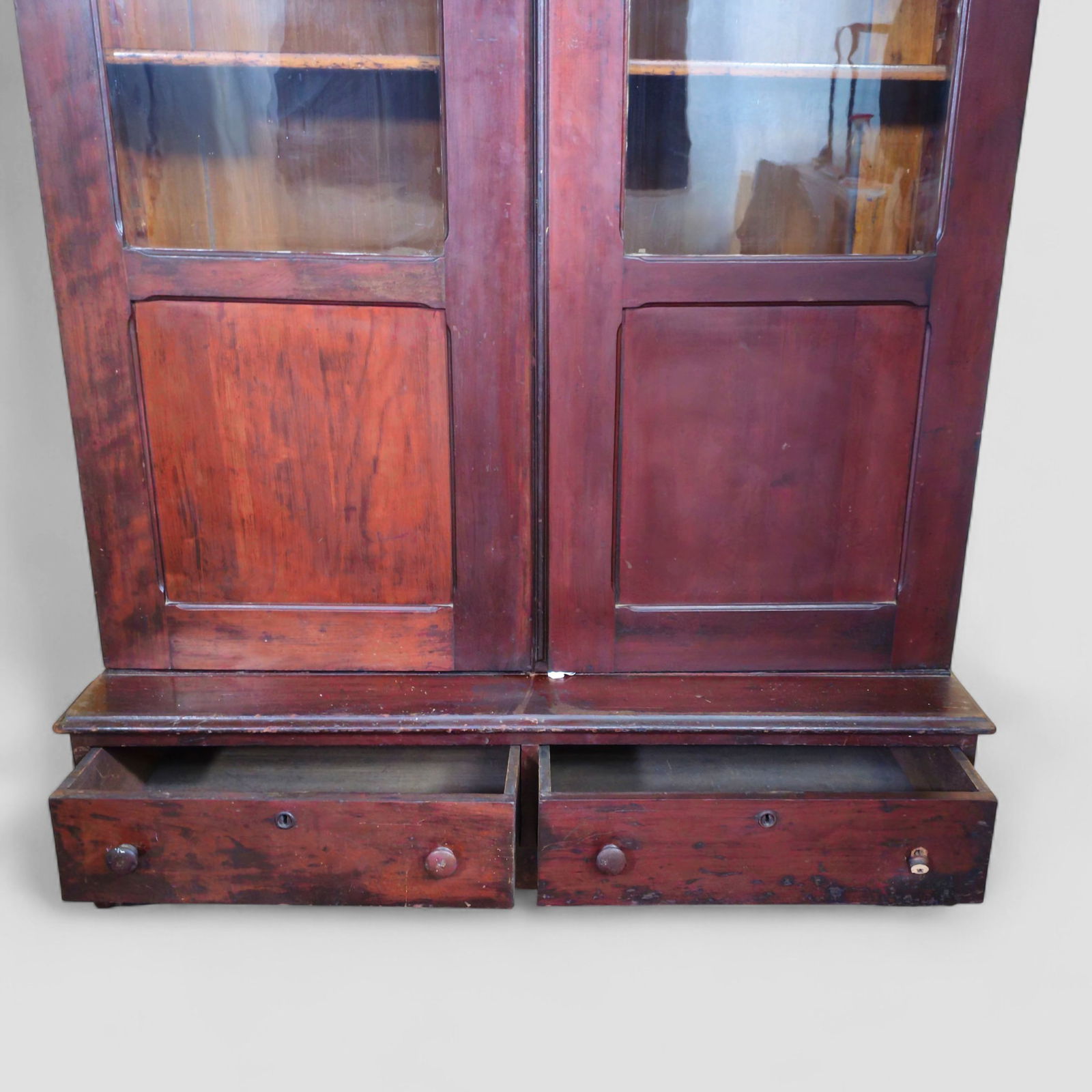 19th Century Kentucky Walnut Bookcase - 3