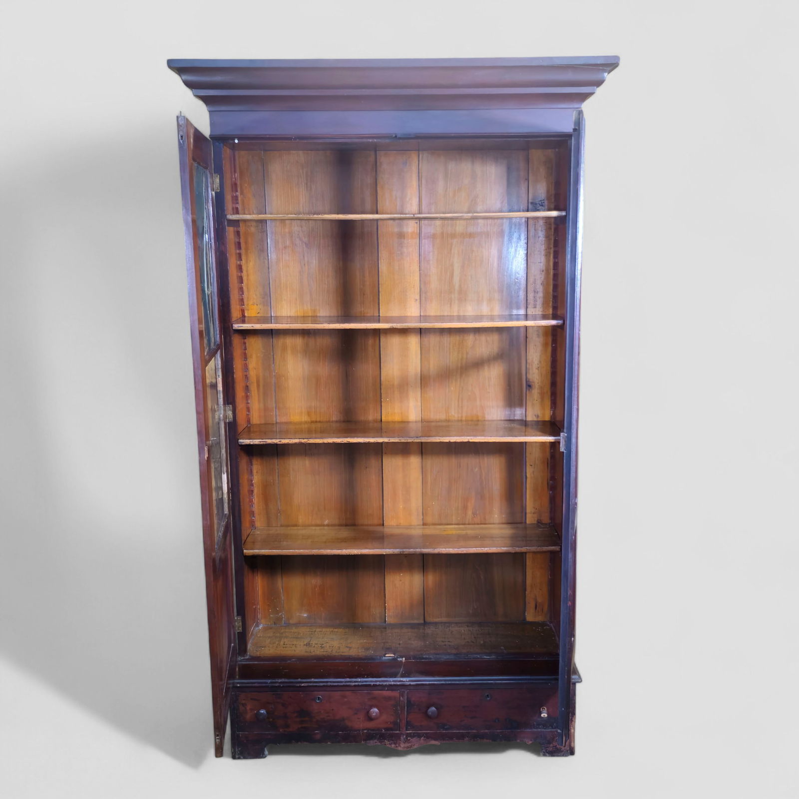 19th Century Kentucky Walnut Bookcase - 6