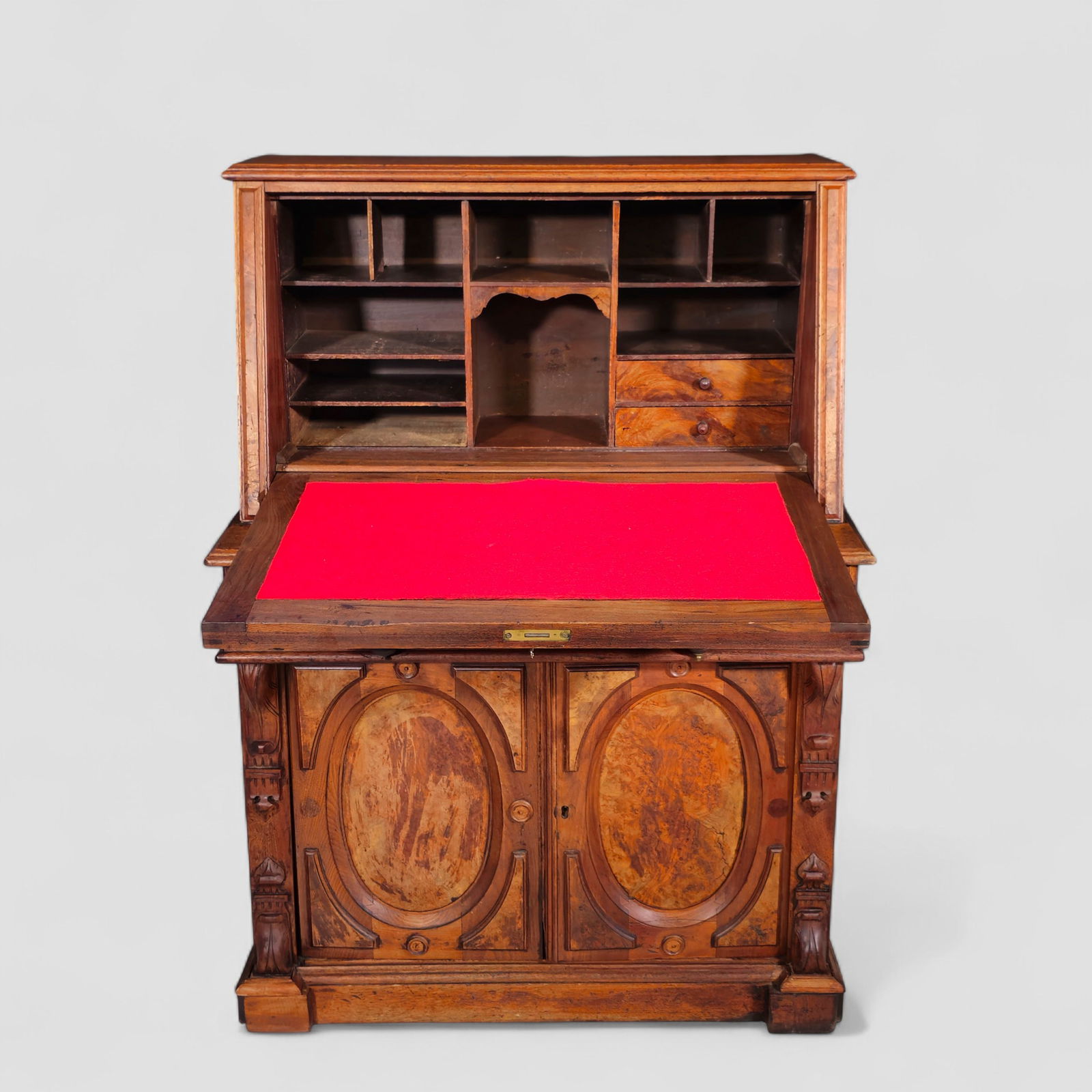 Victorian Walnut Desk - 3