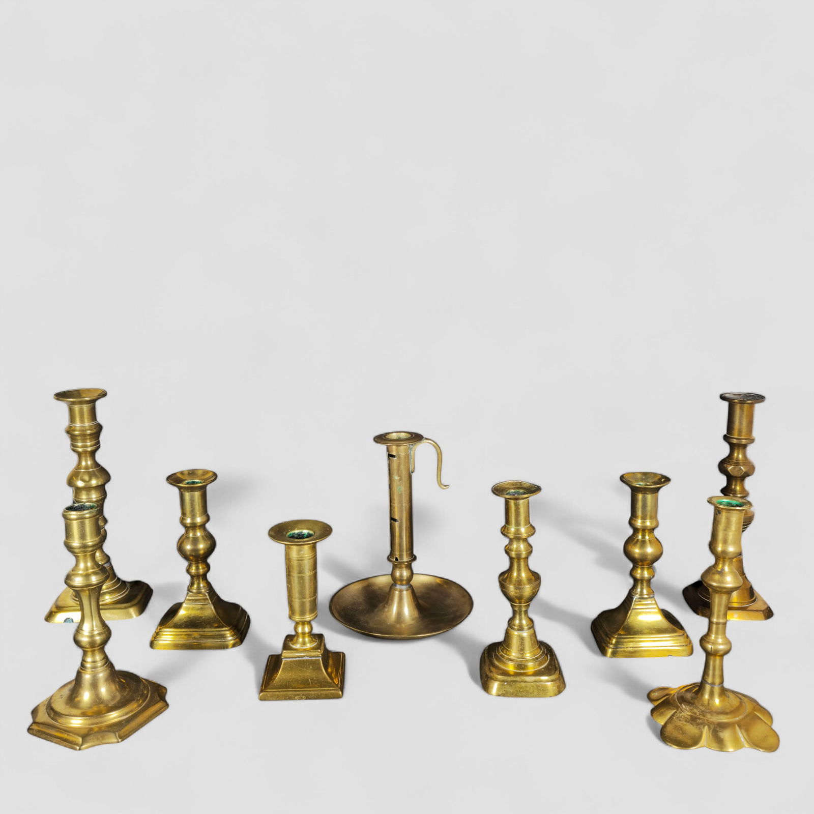 Assembled 18th Century Candlesticks (1 of 15)