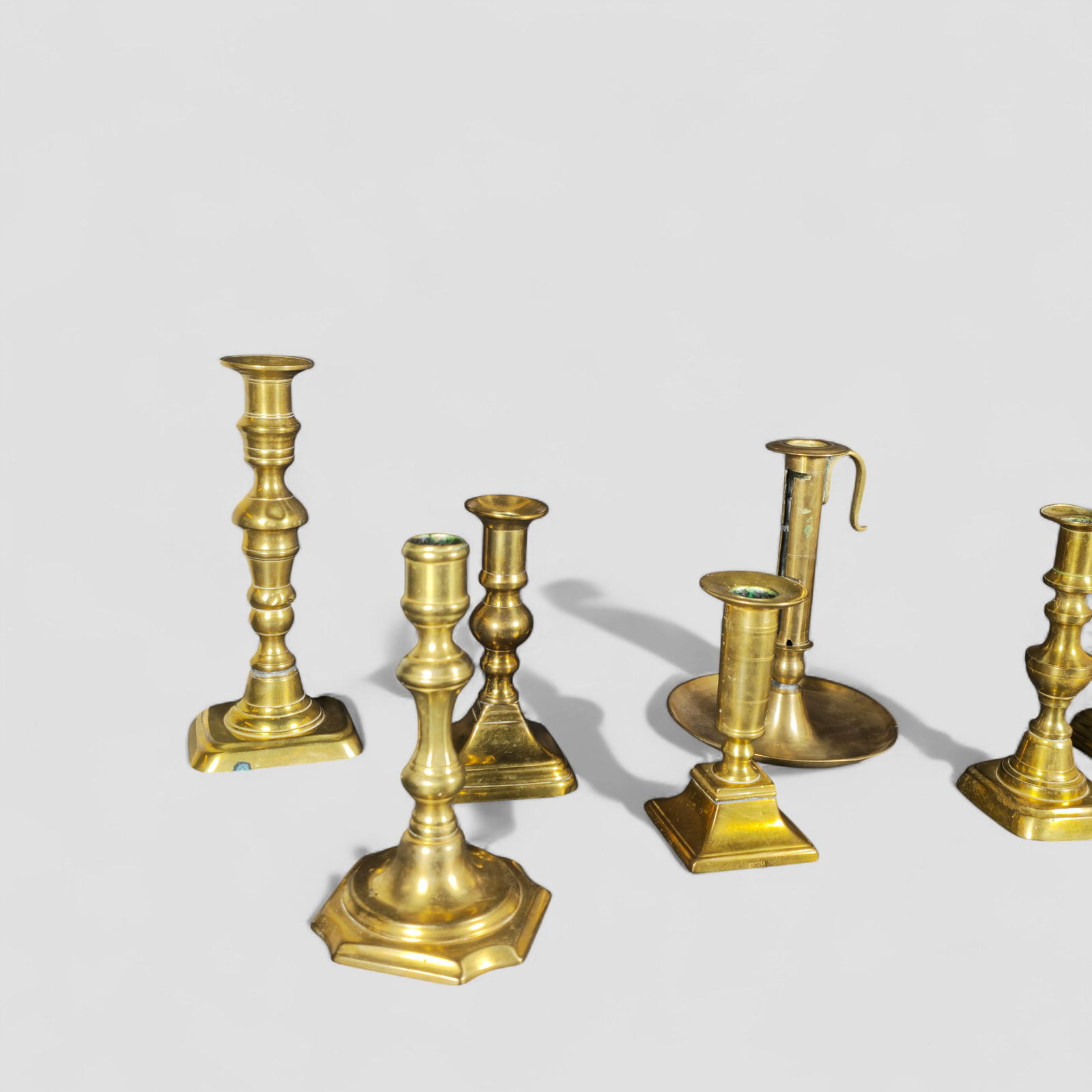 Assembled 18th Century Candlesticks - 2