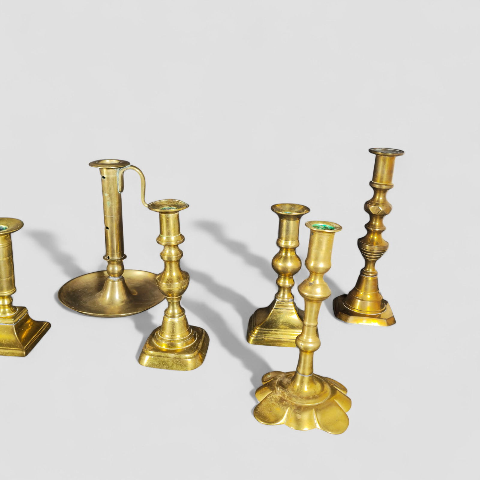 Assembled 18th Century Candlesticks - 3