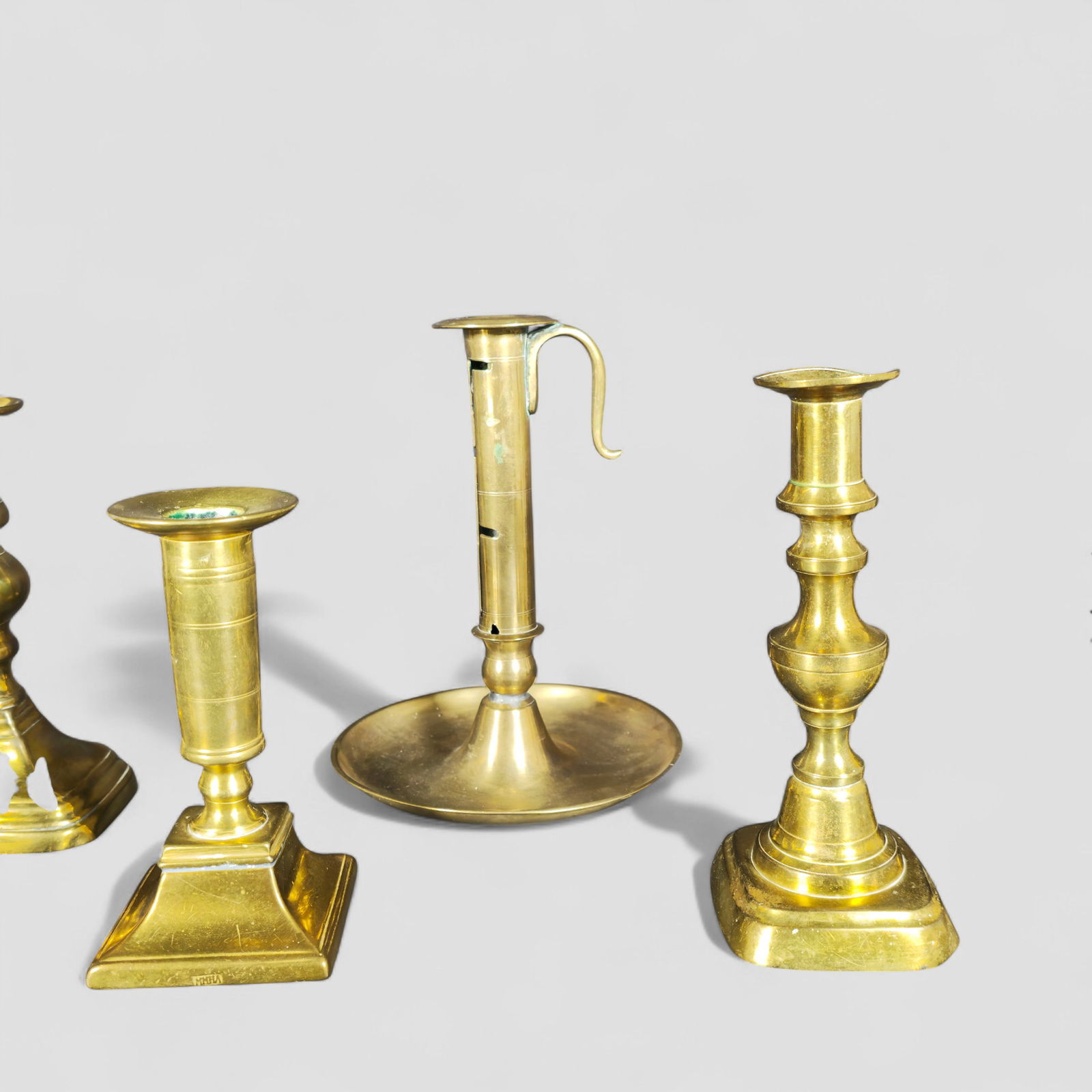 Assembled 18th Century Candlesticks - 4