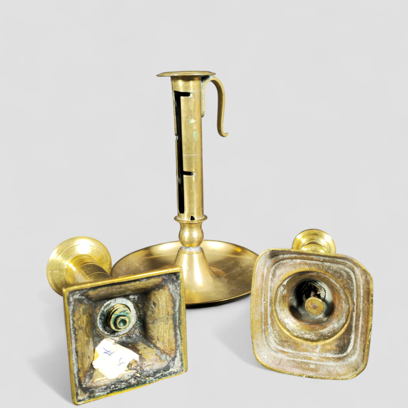 Assembled 18th Century Candlesticks - 5