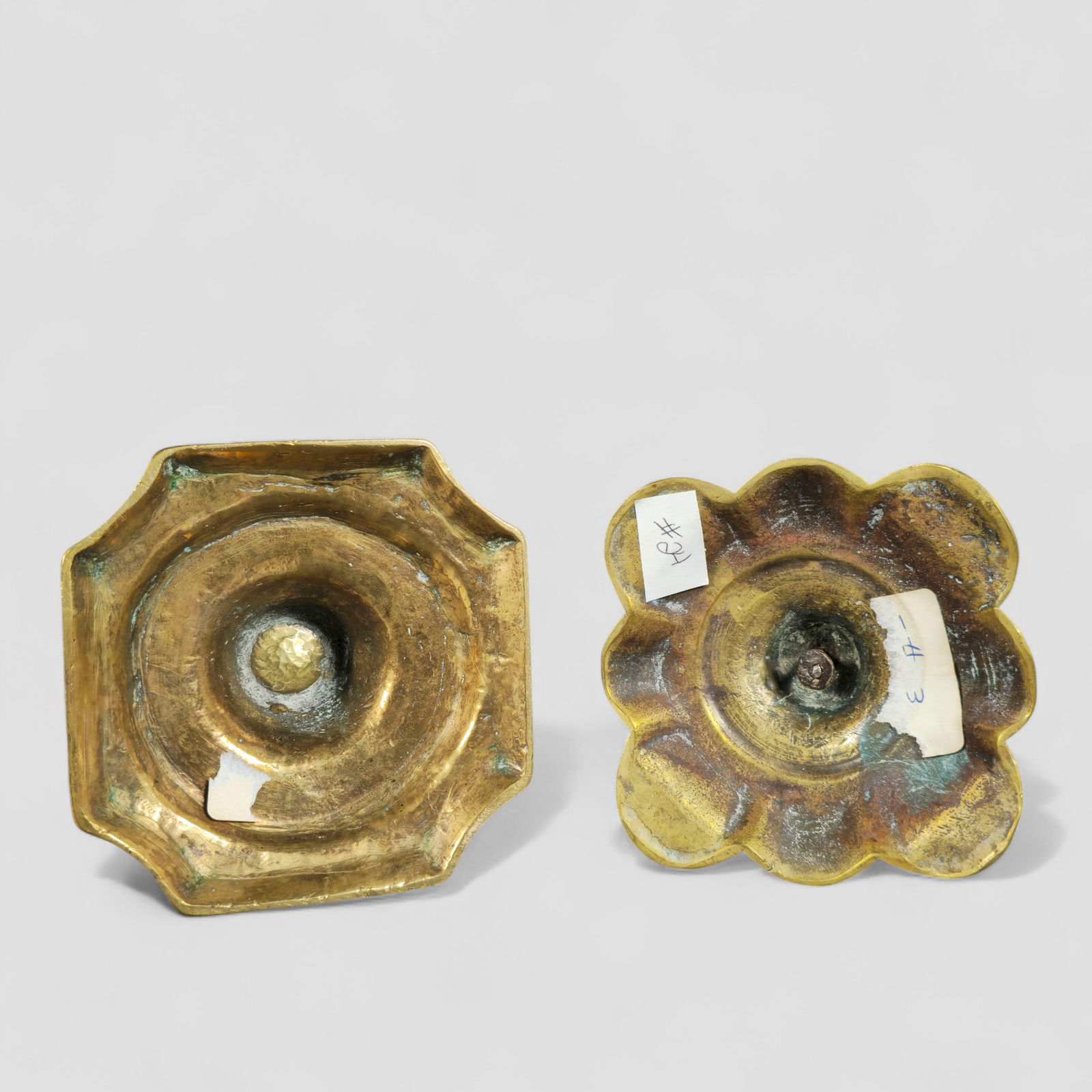 Assembled 18th Century Candlesticks - 7