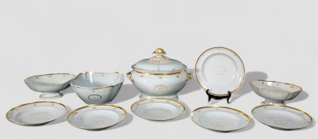 18th Century Chinese Expert Porcelain Tableware