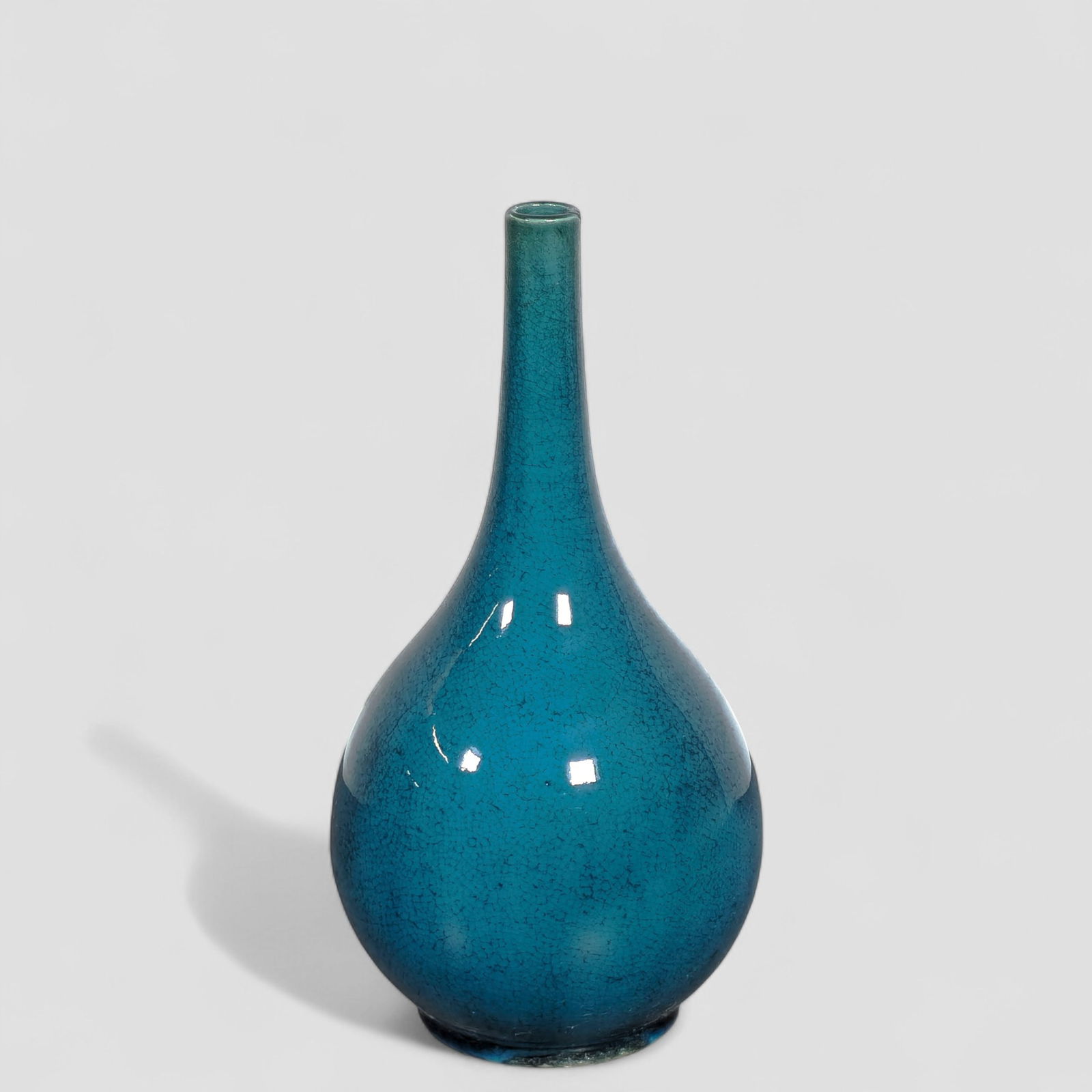 19th Century Japanese Meiji Period Cabinet Bottle Vase (1 of 5)