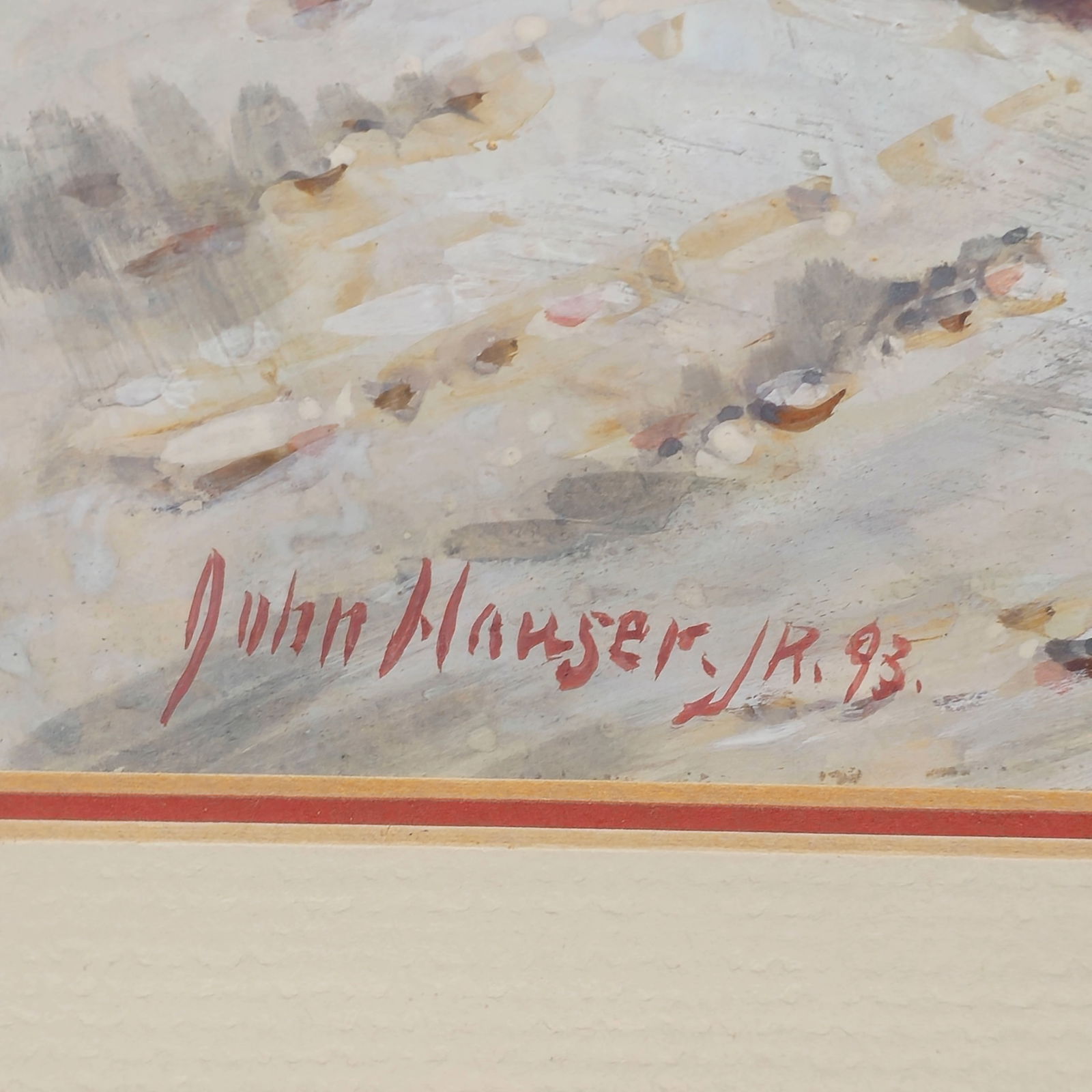 John Hauser Gouache - 8