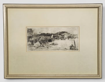 Herman H. Wessel Etching