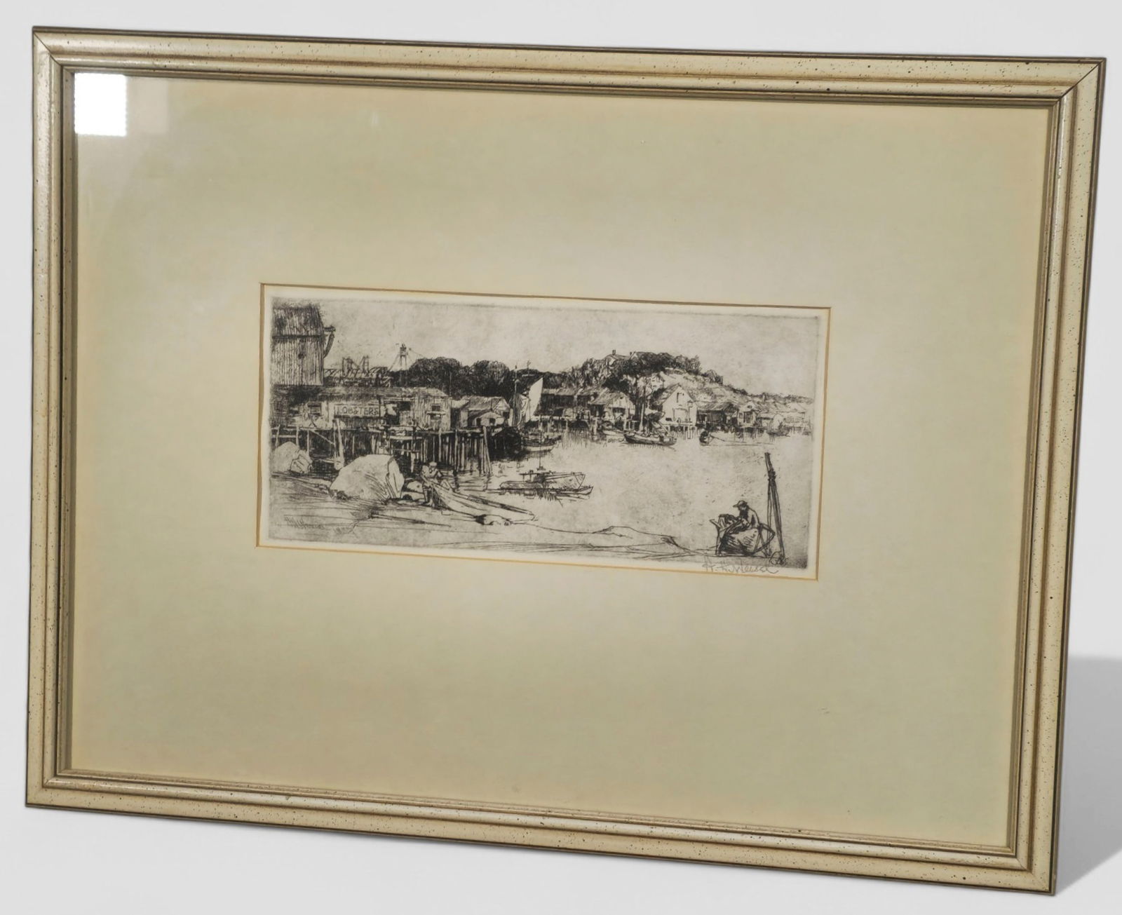 Herman H. Wessel Etching - 2