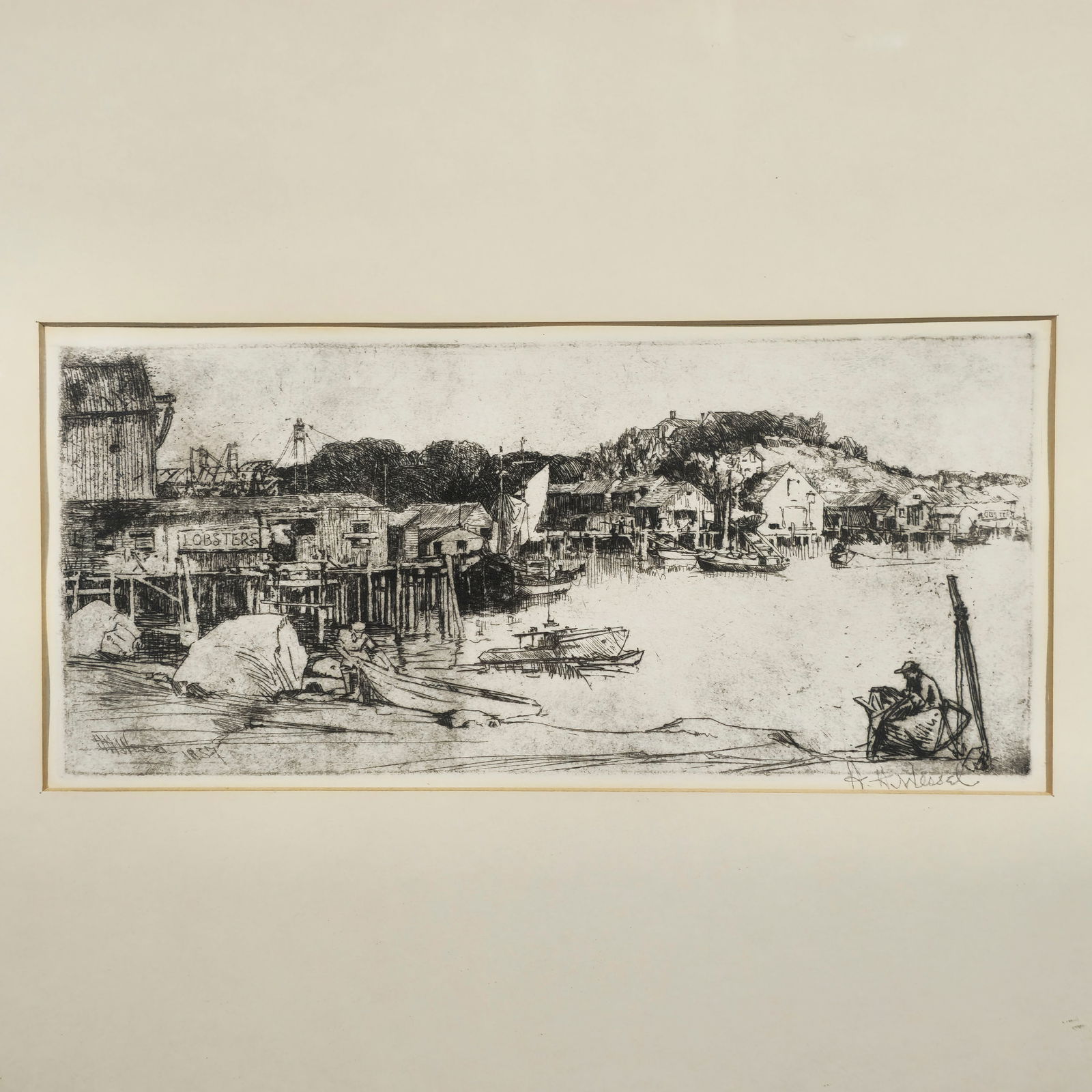 Herman H. Wessel Etching - 3