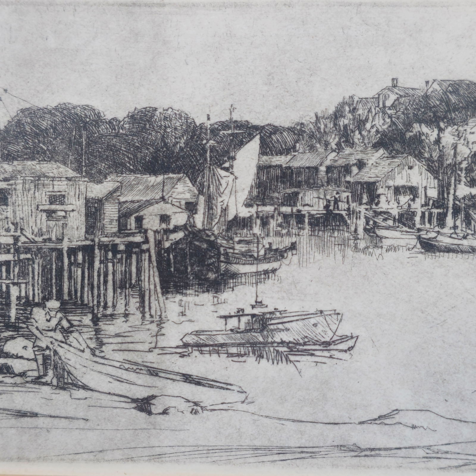 Herman H. Wessel Etching - 5