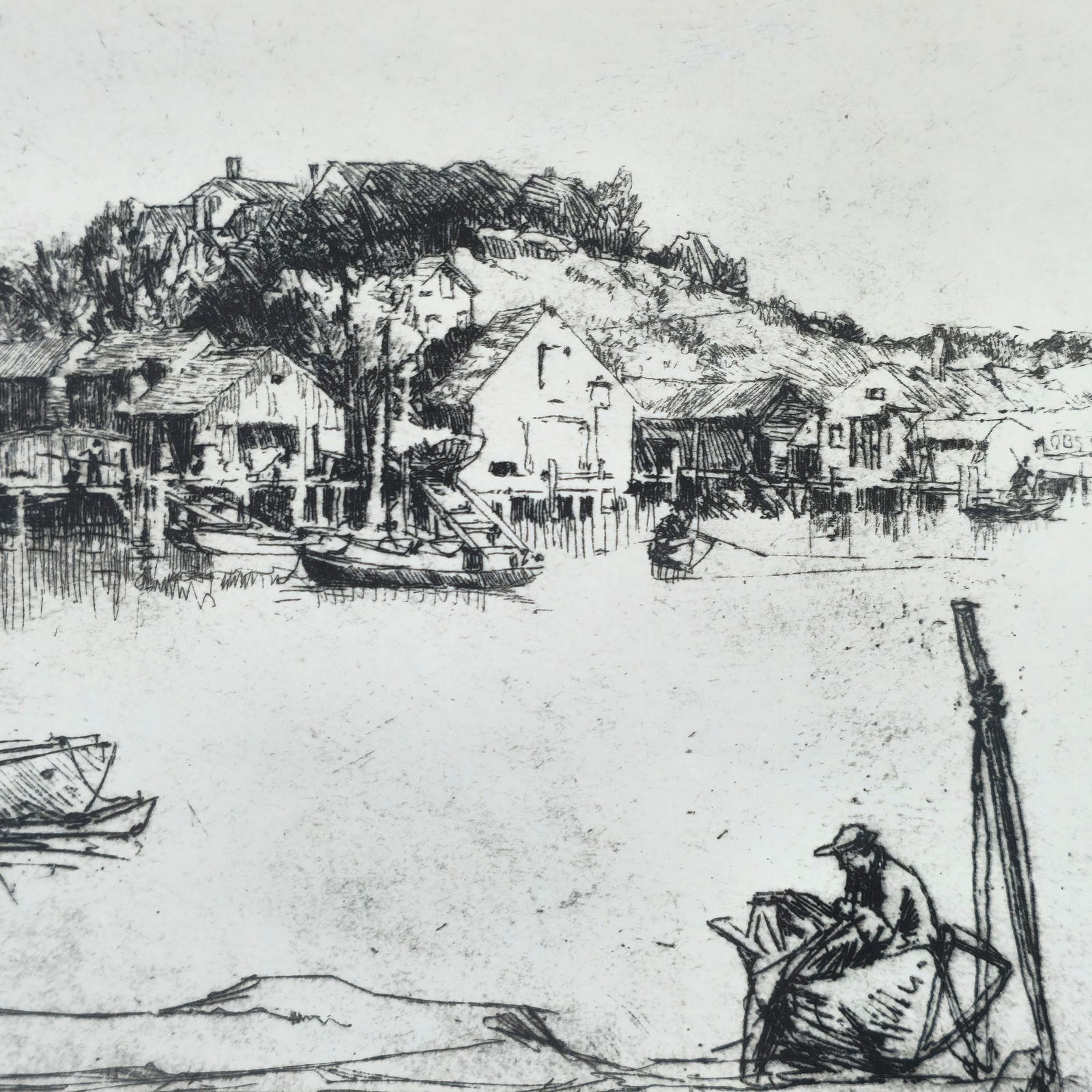 Herman H. Wessel Etching - 6