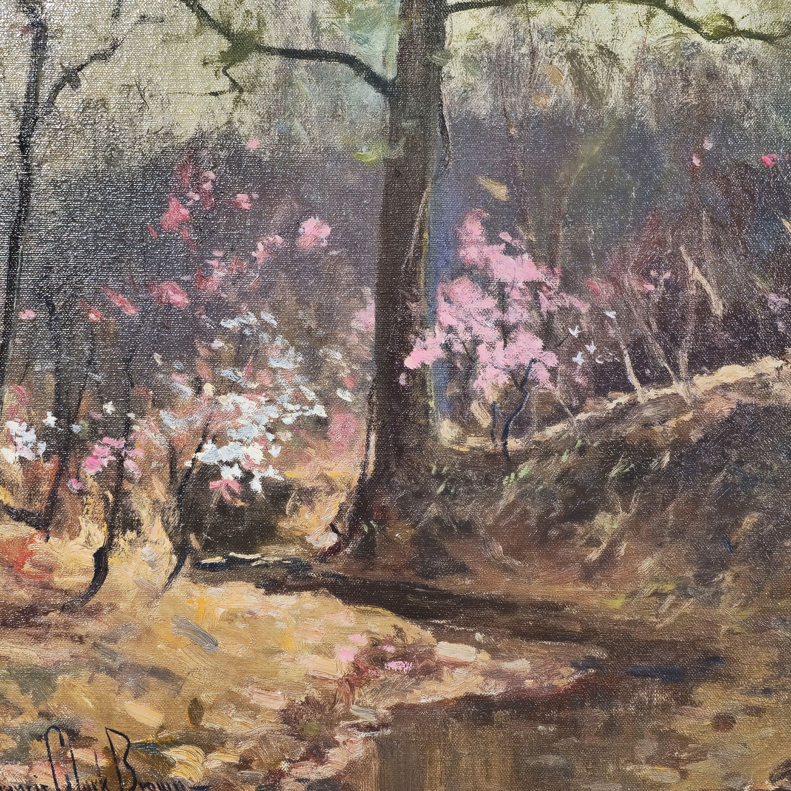 Francis Clark Brown Oil - 3