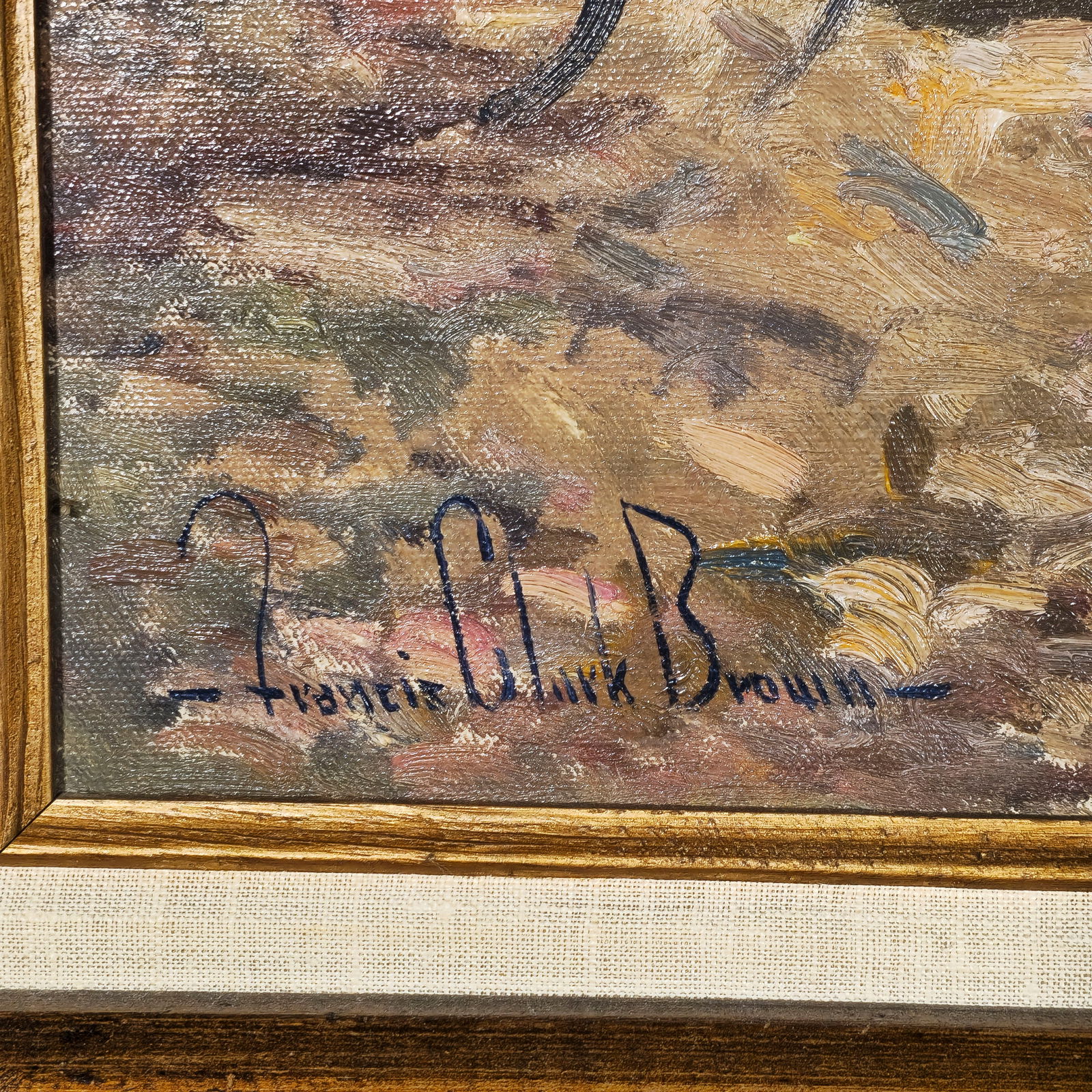 Francis Clark Brown Oil - 6