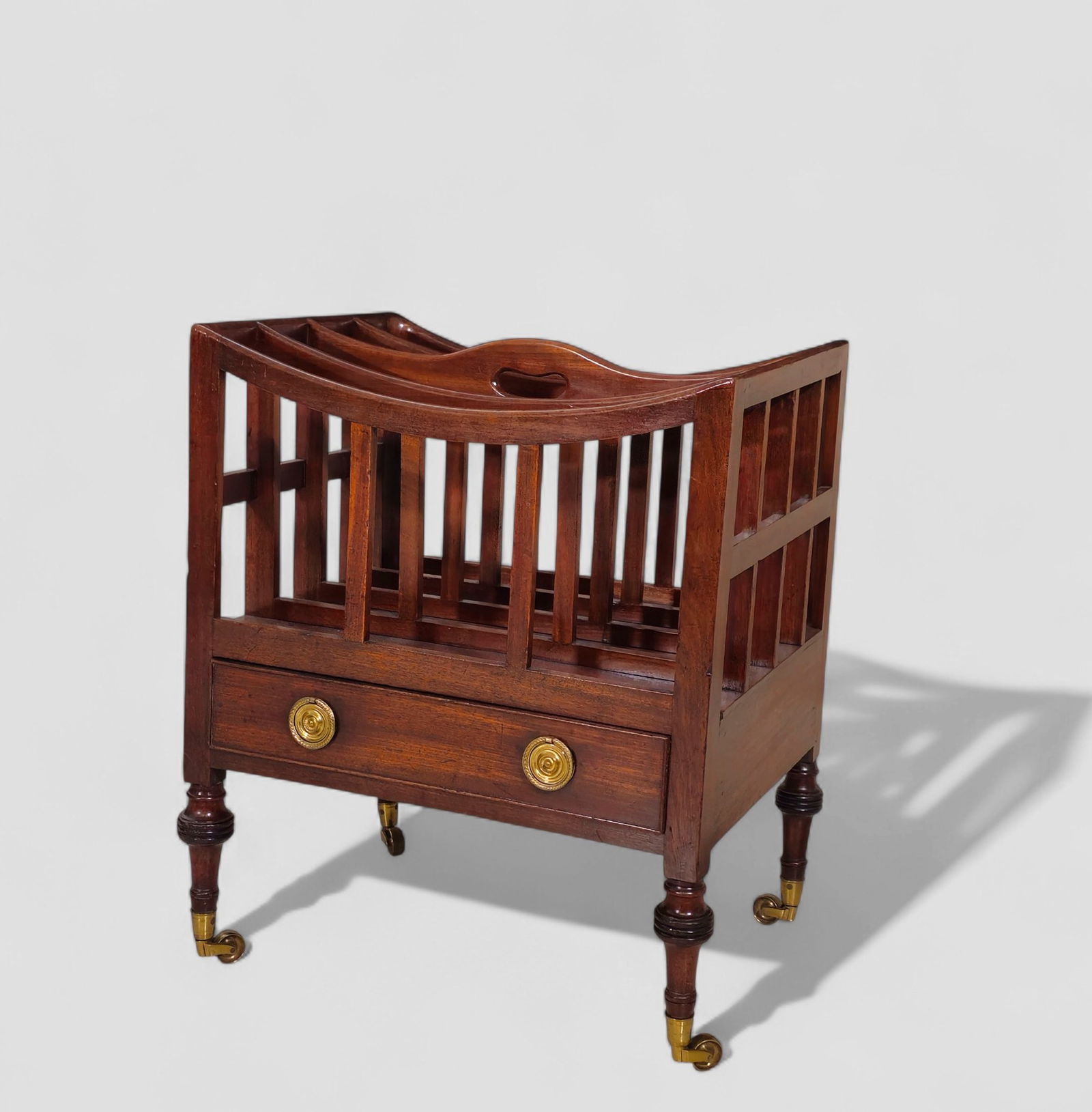 19th Century Regency Mahogany Canterbury (1 of 7)