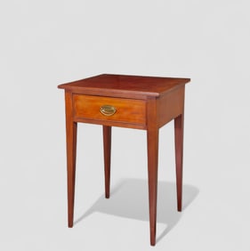 Mason County String Inlay One Drawer Stand