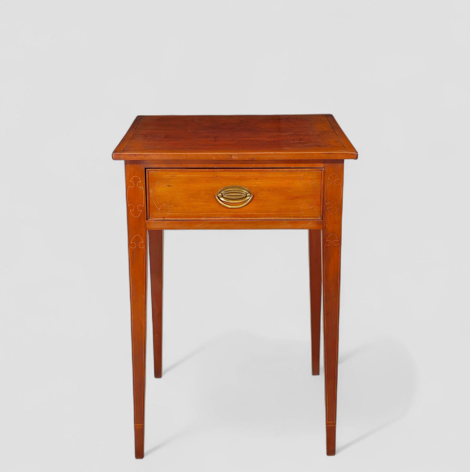 Mason County String Inlay One Drawer Stand - 2