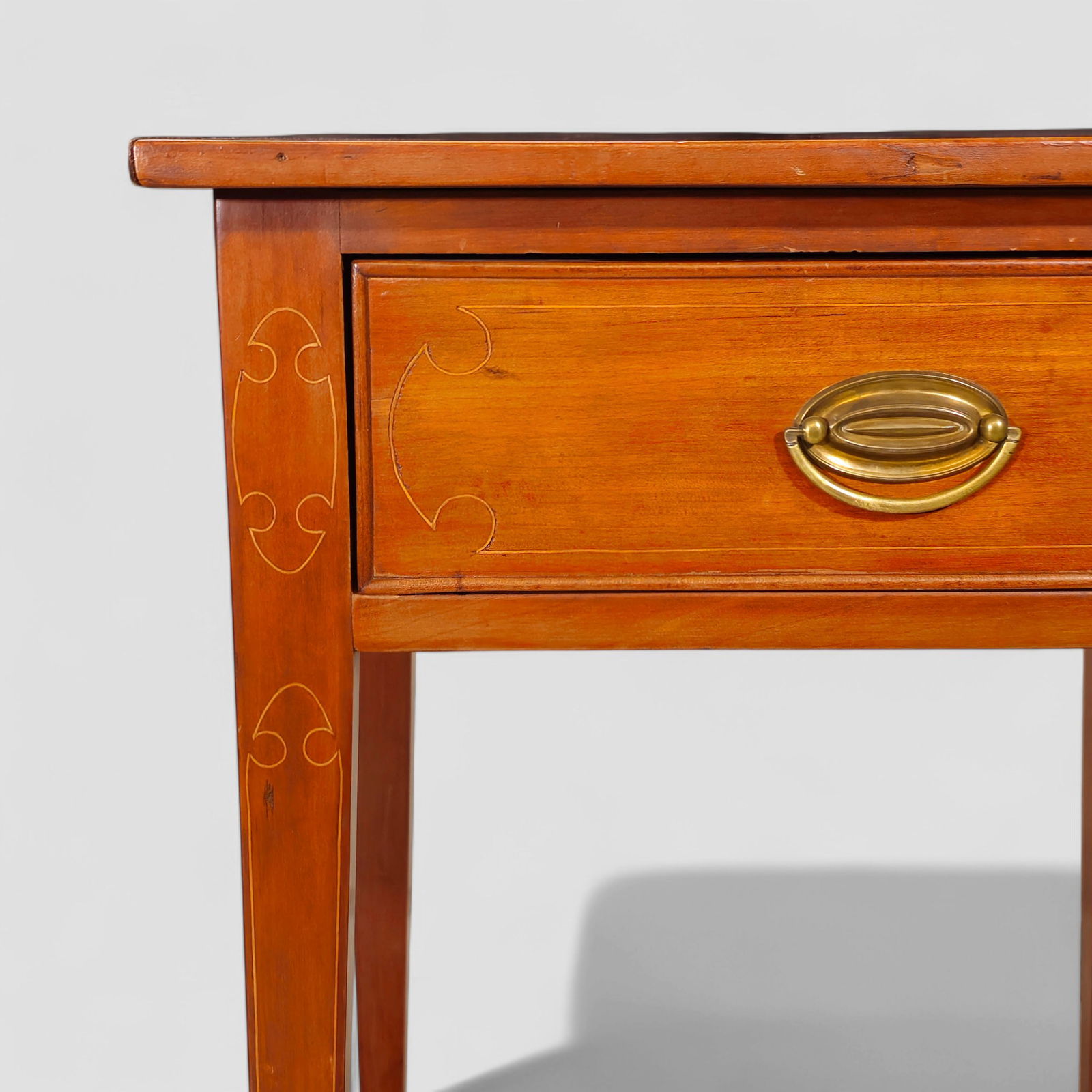 Mason County String Inlay One Drawer Stand - 3