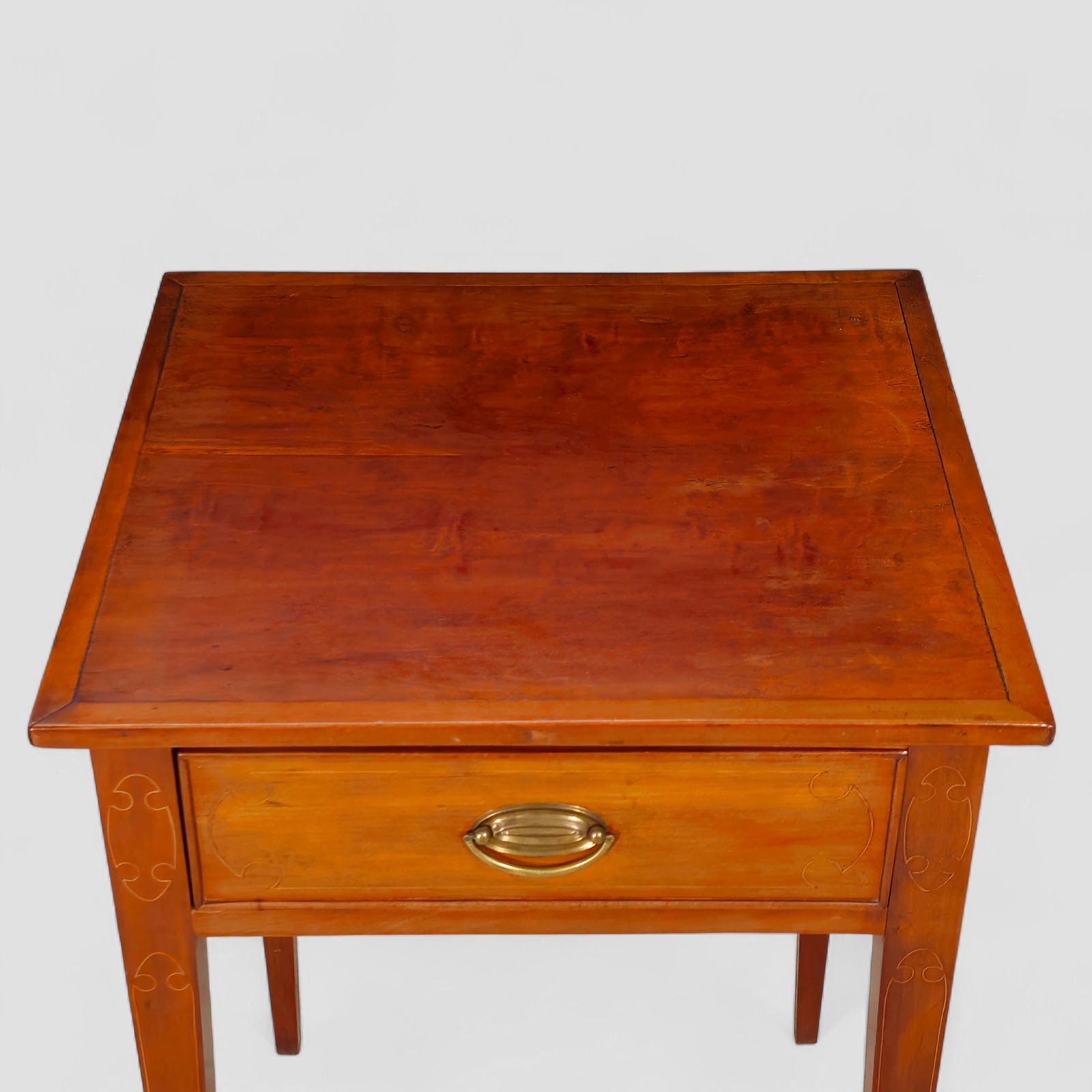 Mason County String Inlay One Drawer Stand - 5