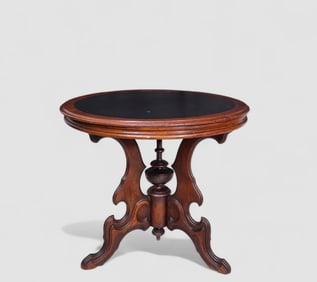 Victorian Walnut Parlor/Center Table