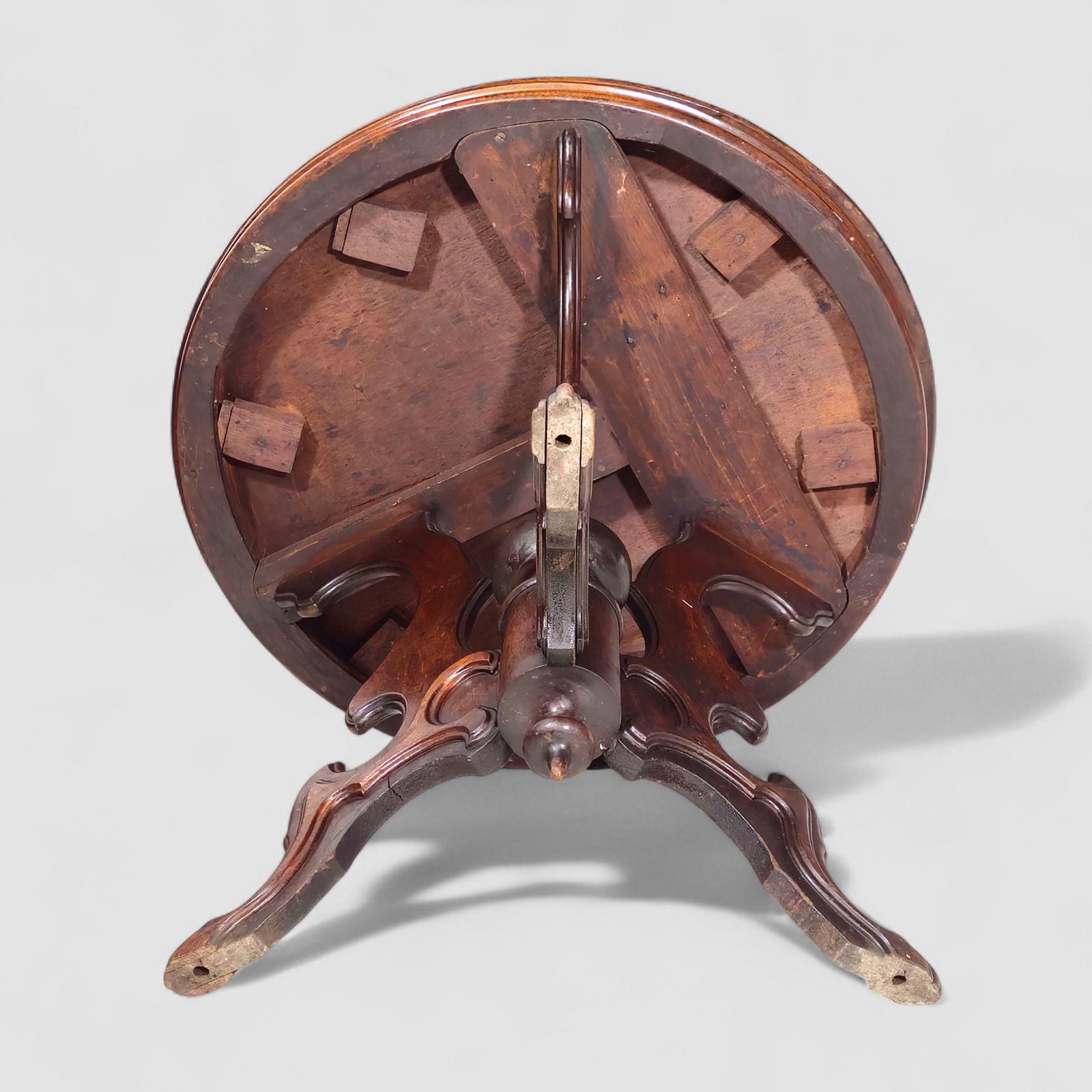 Victorian Walnut Parlor/Center Table - 7