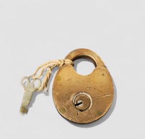 Antique Sargent and Greenleaf Lock & Key, #339