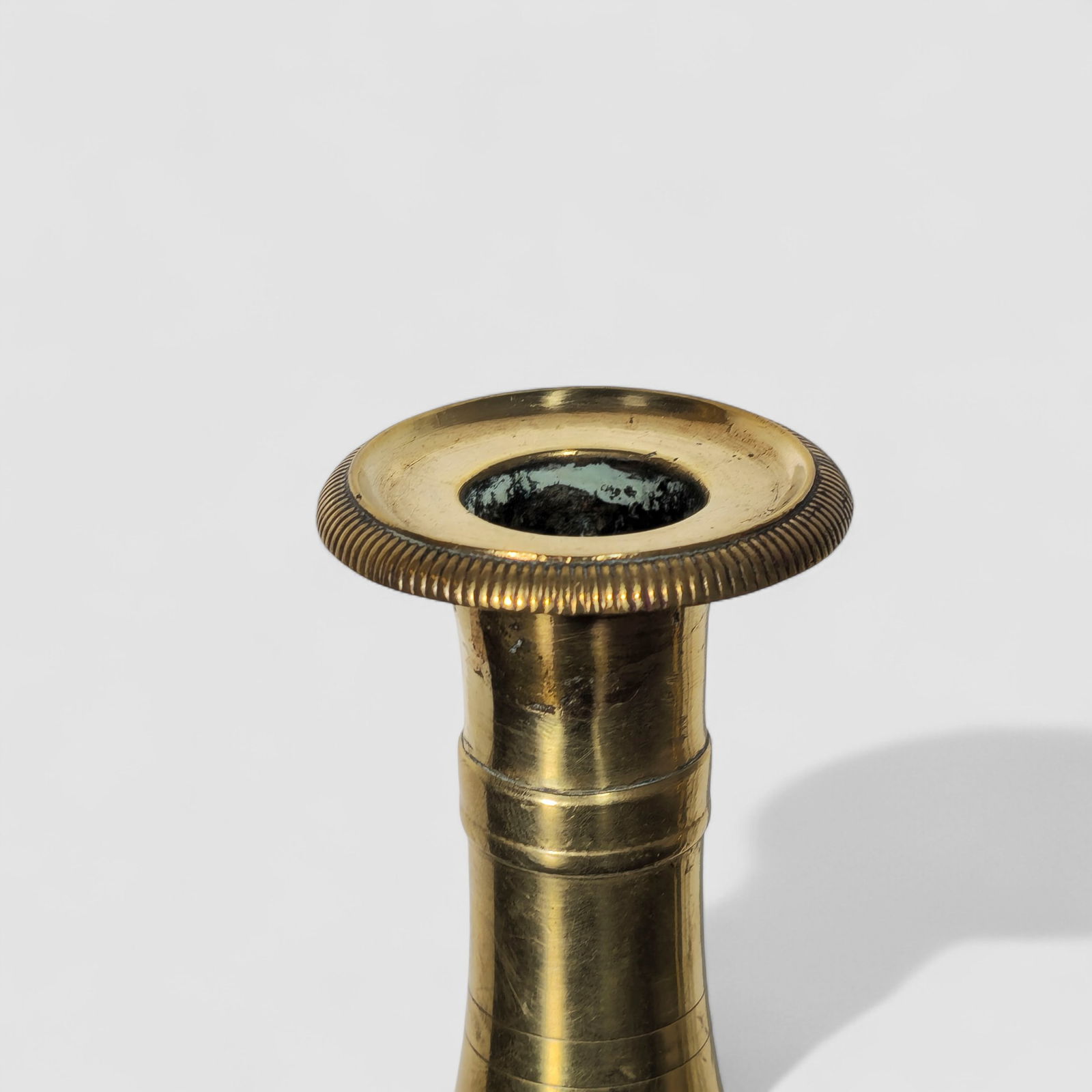 Assembled 19th Century Brass Candlesticks - 17