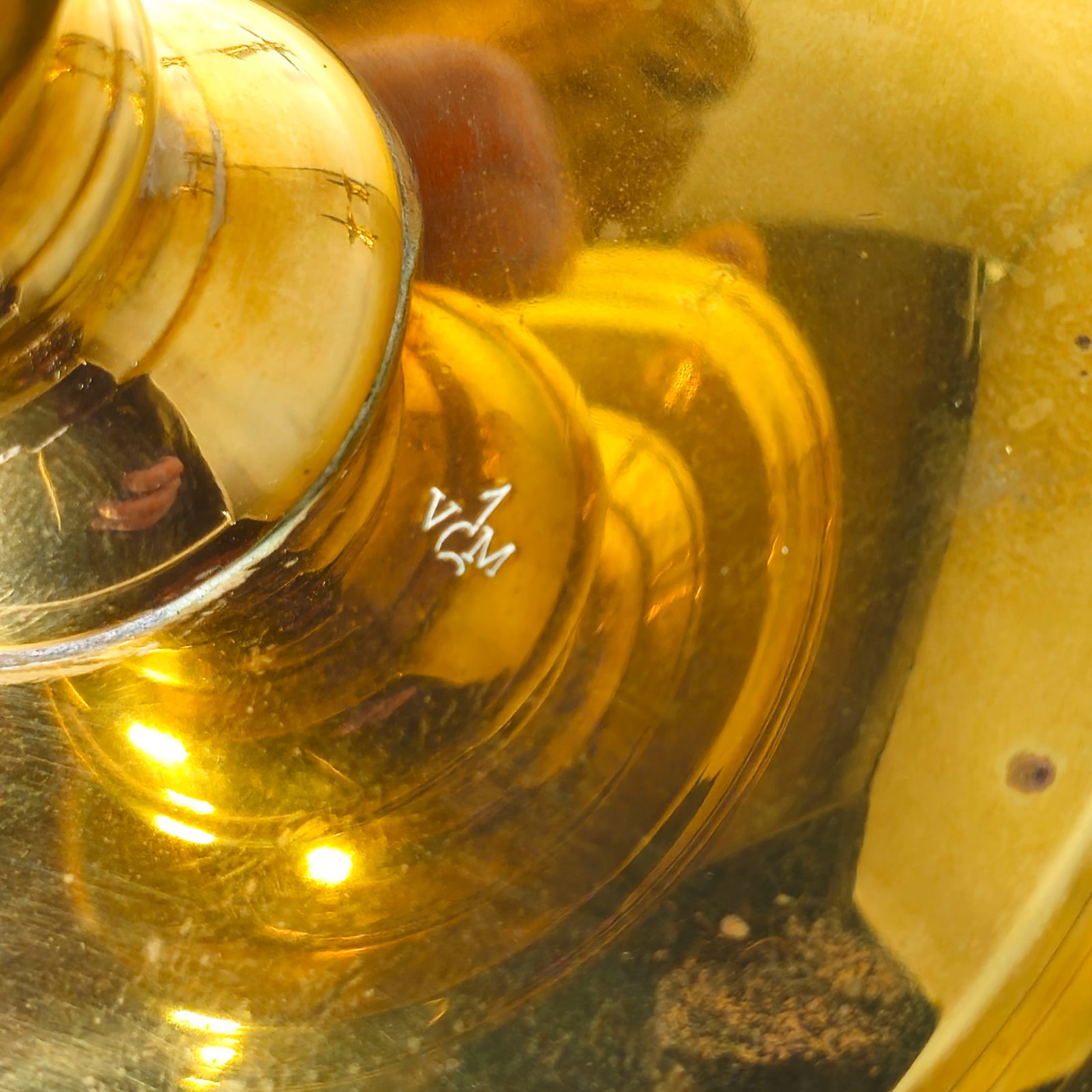 Assembled 19th Century Brass Candlesticks - 7