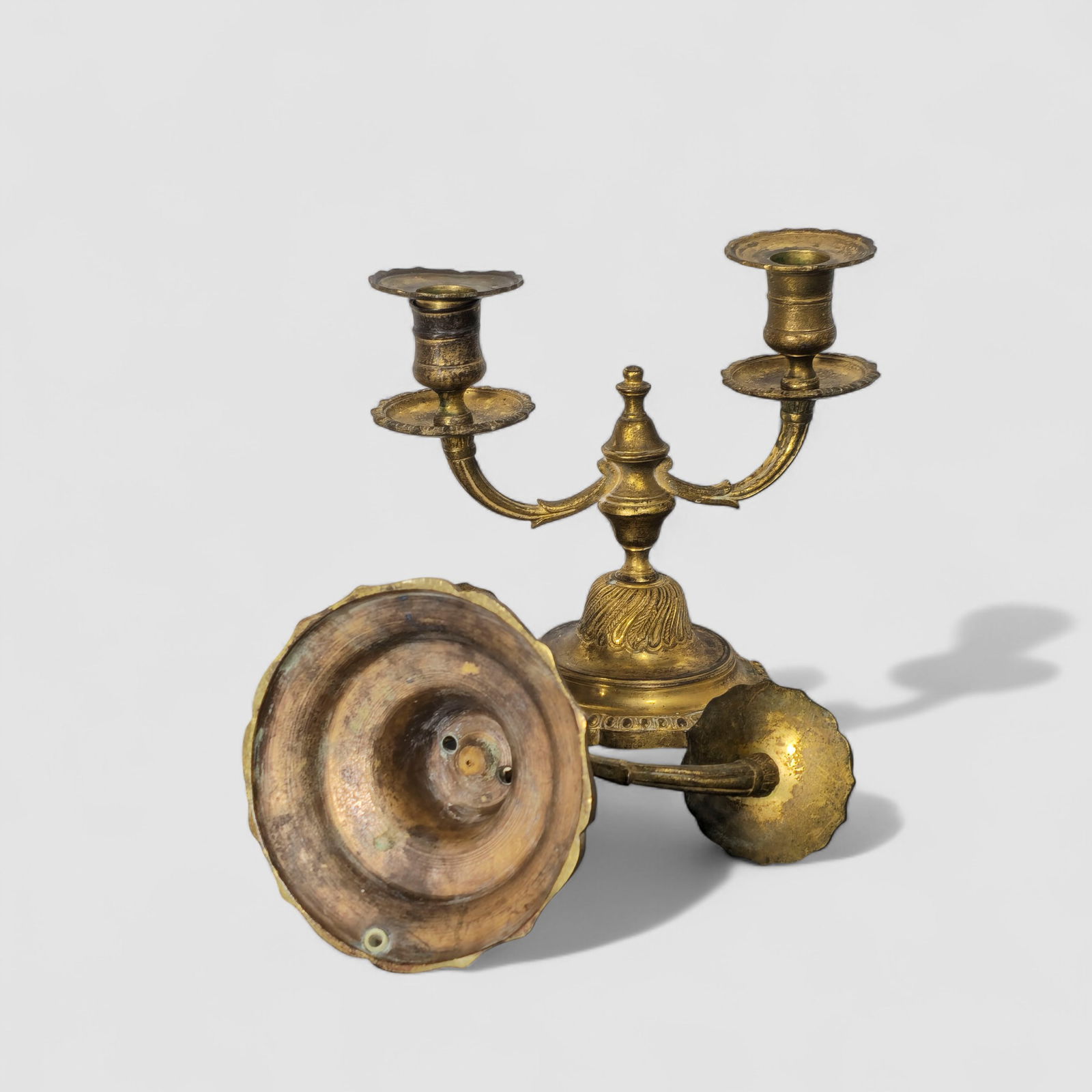 Regency Style Two Branch Candelabras - 10