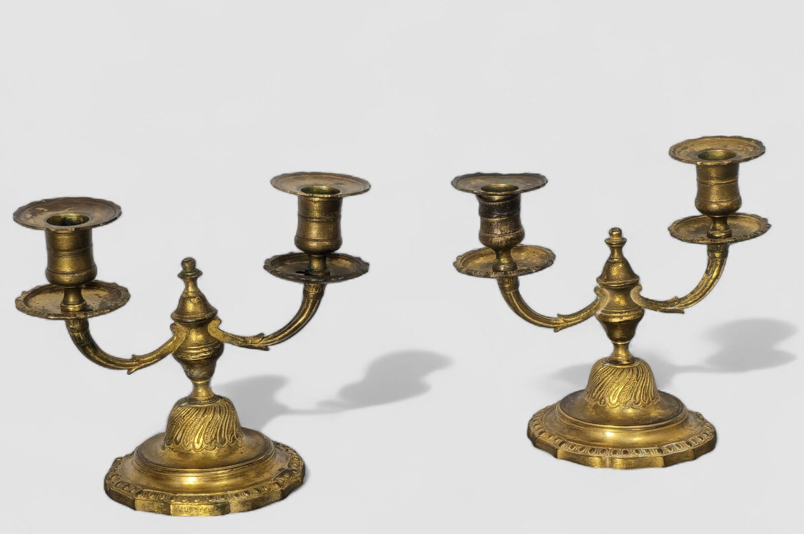 Regency Style Two Branch Candelabras - 2