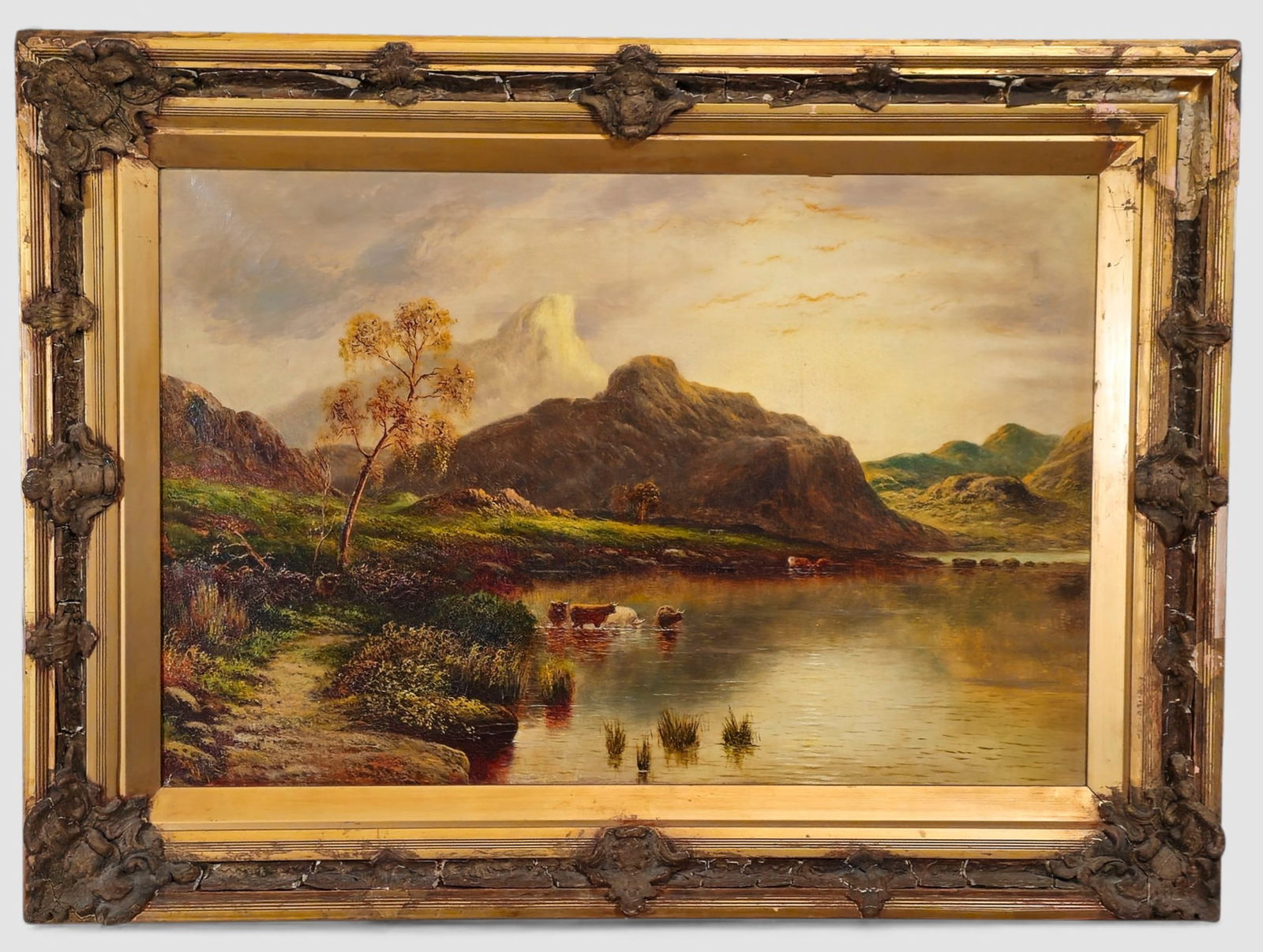 W. Hampton 19th Century Oil (1 of 12)