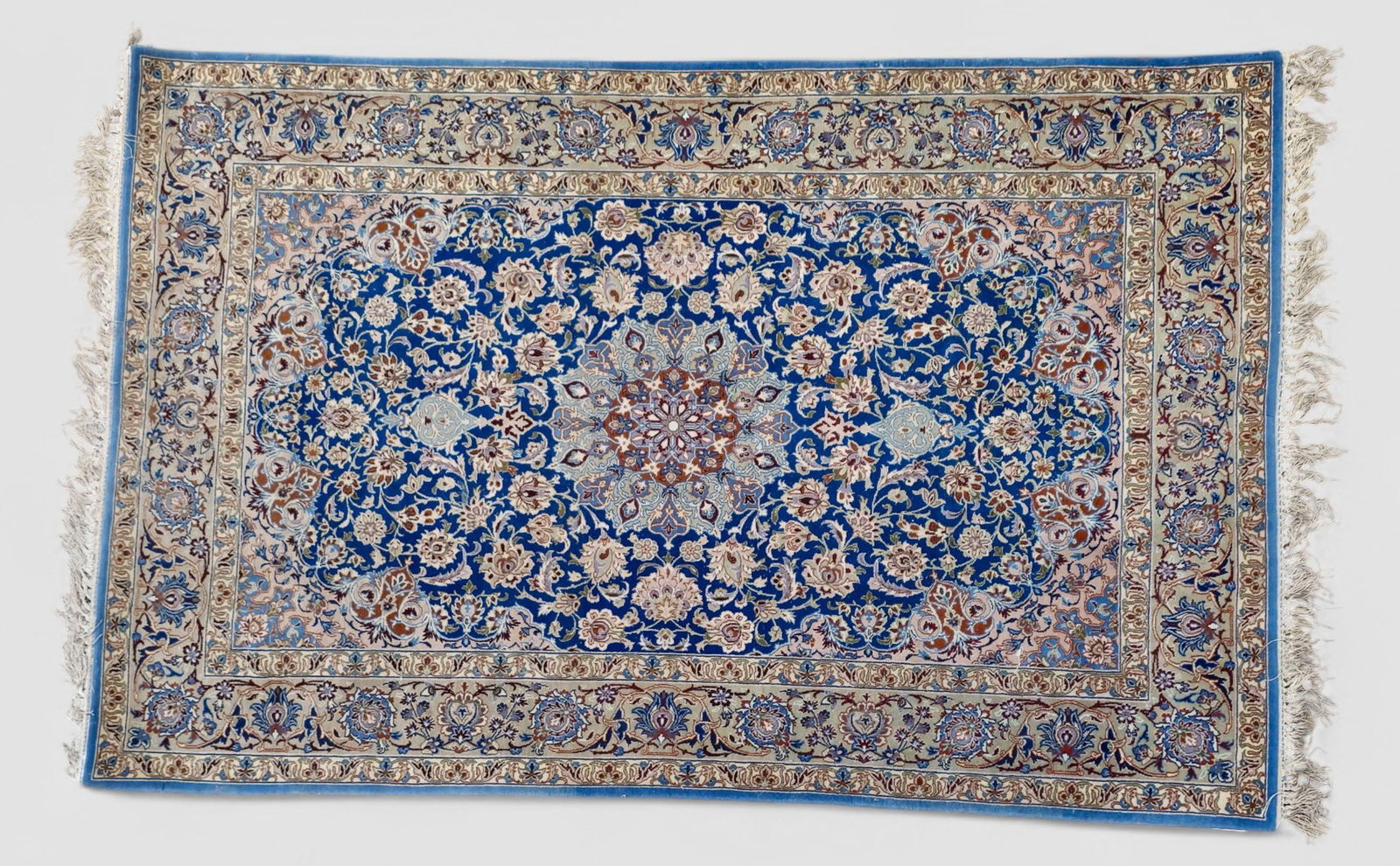 Silk Kashan Area Rug (1 of 5)