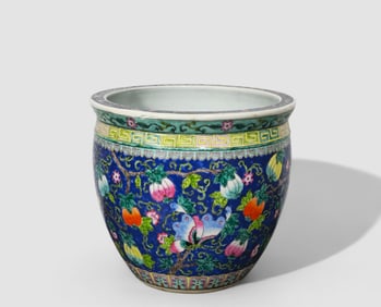 Chinese Qing Dynasty Ka Porcelain Jardiniere