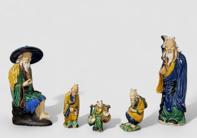 Assembled Chinese Mud Men