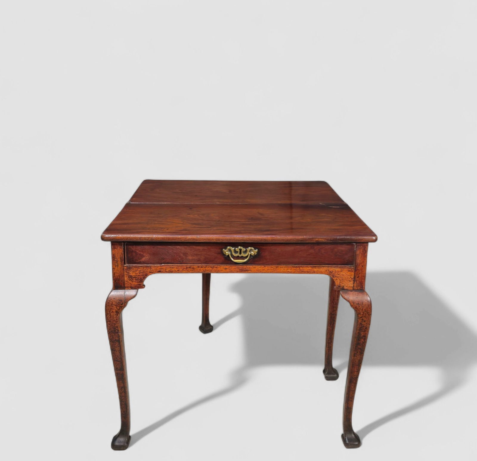 Late 18th Century Flip Top Queen Anne Console Table (1 of 18)