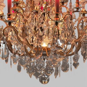 Schonbek Crystal Chandelier